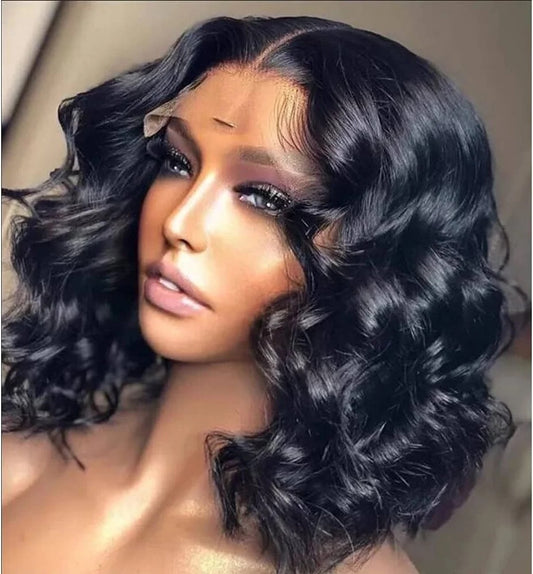 Loose Wave Virgin Hair 4x4 Lace Front Wig