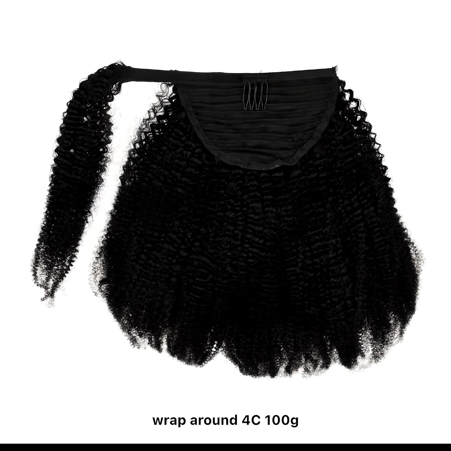 1B Virgin Hair Wrap Ponytails